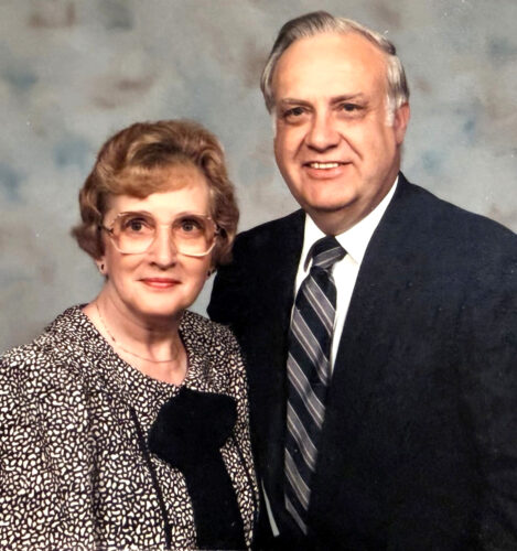 Reverend Dr. Richard Lee Shipley and Marylin Ellen Shipley